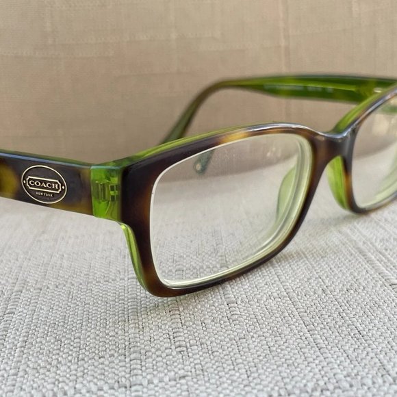 Coach Eyeglasses Frame Green Tortoise Glasses 5011 BROOKLYN 50[]16 135 main image 6